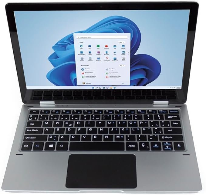 PRIXTON Ordenador Portátil Convertible Flex Pro con Pantalla Táctil de 11.6”, Windows 11 Home, Procesador Intel Celeron N4020 - Reseñas y Opiniones actualizadas 2022