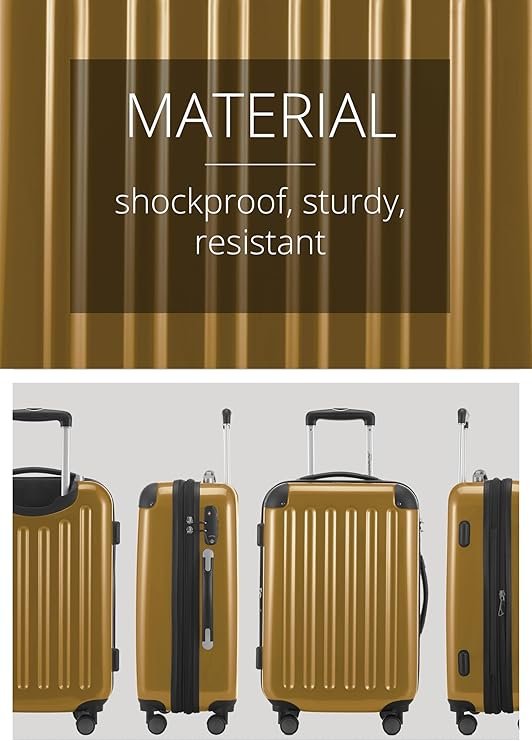 Hauptstadtkoffer Alex TSA R2 Luggage Set - Juego de 3 piezas de equipaje unisex. ¡Descubre nuestra nueva colección de maletas Hauptstadtkoffer! ¡Calidad, estilo y durabilidad en un solo set! ¡Compra ahora y viaja con estilo!