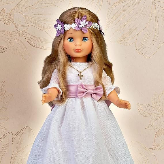 Muñeca Nancy Comunión: Hermosa muñeca rubia de colección para comunión