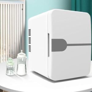 Mini refrigerador portátil de 6 litros para cuidado de piel, cosméticos, bebidas. Perfecto para mantener tus productos frescos y organizados. ¡Hazte con el tuyo ahora!
