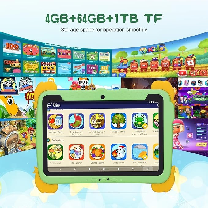 La mejor tablet para niños calidad precio: C idea Kids Tablet 10.1 pulgadas con Android 13
