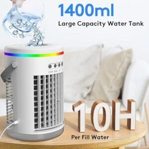 Aire Acondicionado Portátil con Control Remoto, Mini Aire Acondicionado Evaporativo - Opiniones, características y precio. ¡Compra el tuyo ahora!