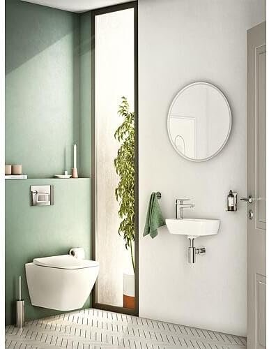 Lavavajillas VitrA Integra con agujero para grifo 370 x 220 mm HL recta con desbordamiento blanco. ¡Descubre la mejor opción para tu cocina!