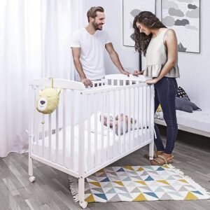 Cuna de madera Asalvo 12371 120x60 blanca opinion precio calidad