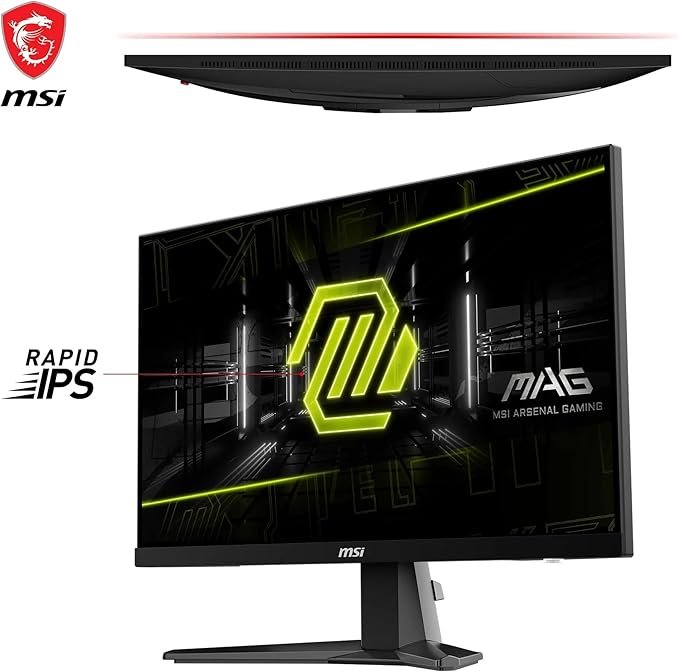 MSI mag 256F Monitor Gaming Plano de 24,5" FHD, Panel IPS rápido de 1920 x 1080 - Opiniones y Análisis: Descubre la experiencia gaming definitiva con el Monitor MSI mag 256F de 24,5 pulgadas. ¡Hazte con el tuyo ahora!