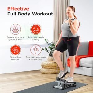 Opiniones Sunny Health & Fitness Steppers para Hacer Ejercicio en Casa - Escalón de Escalera de Bajo Impacto para Entrenamiento - Comprar Ahora - Envío Rápido