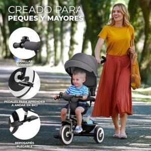 Descubre el triciclo evolutivo plegable Kinderkraft Aston, seguro y versátil. ¡Aprovecha esta increíble oferta!