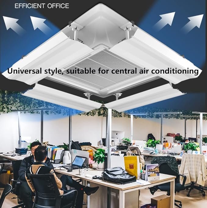 "Deflector de Aire Acondicionado para Techo - Aire Acondicionado Central con Ángulo Ajustable | Opiniones y Reseñas"