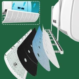 Mejora tu experiencia de aire acondicionado con nuestro deflector ajustable de fácil instalación. ¡Aprovecha al máximo tu sistema de climatización!
