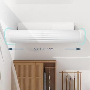 Conducto retráctil para Aire Acondicionado: protección contra el viento. Asegura la eficiencia de tu aire acondicionado con nuestro conducto retráctil para protegerlo del viento. ¡Compra el tuyo hoy y mantén tu hogar fresco!