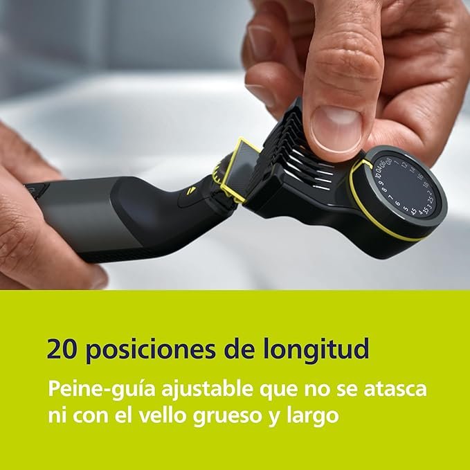 Opiniones sobre Philips OneBlade Pro 360: la mejor afeitadora y recortadora eléctrica facial y corporal.