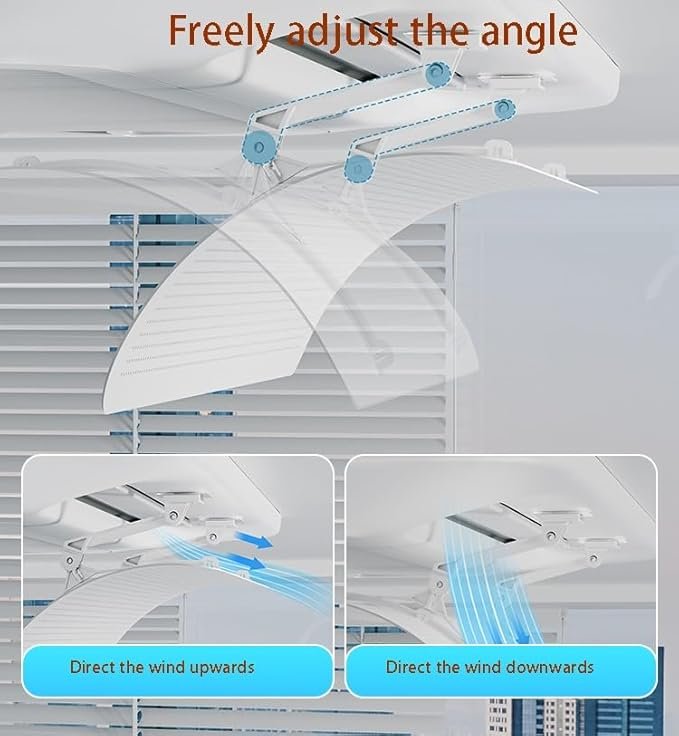 Deflector de Aire Acondicionado Placa de Conducto de Aire Acondicionado Central - Mejor opción para mejorar la circulación del aire en tu hogar. ¡Obtén la tuya ahora!