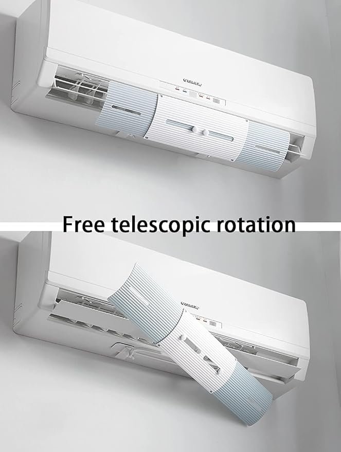 Deflector de Aire Acondicionado antidirecto en casa y oficina - Opiniones y ajuste de viento ajustable - Montado en la Pared - ¡Obtén el tuyo ahora!