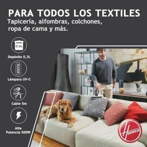 Opiniones sobre el aspirador de mano Hoover UltraVortex para colchones.