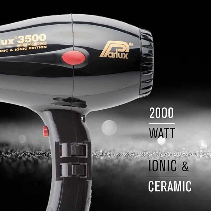 Opiniones Parlux 3500 Supercompact, Secador de Pelo - Edición Cerámica e Iónica, 2000 W. Reseñas, precio y características. ¡Compra ahora!