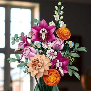 Ramo de flores de fantasía LEGO Botanical - Regalo perfecto para el Día de la Madre. ¡Hazla sentir especial con un hermoso ramo de rosas LEGO!