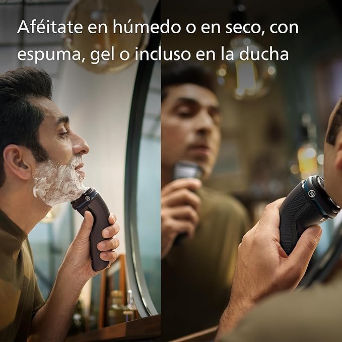 Afeitadora Philips Serie 3000 para Hombre con Cortapatillas - Opiniones y Análisis - 27 cuchillas
