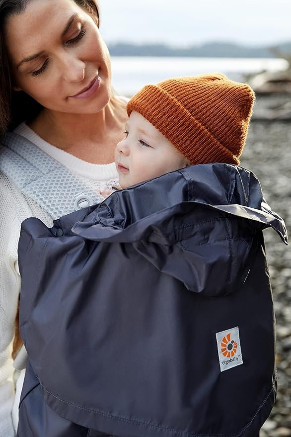 Funda para lluvia y viento Ergobaby, protección para portabebés Ergobaby contra el viento y la lluvia. ¡Compra ahora y mantén a tu bebé protegido en todo momento!