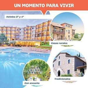 Smartbox - Caja Regalo 2 días con Encanto - Idea de Regalo Originales - 1 Noche con Desayuno para 2 Personas - Opiniones y Reseñas de Clientes - Mejor Regalo de Experiencia - Compra Online Ahora - Regalo Perfecto para Parejas