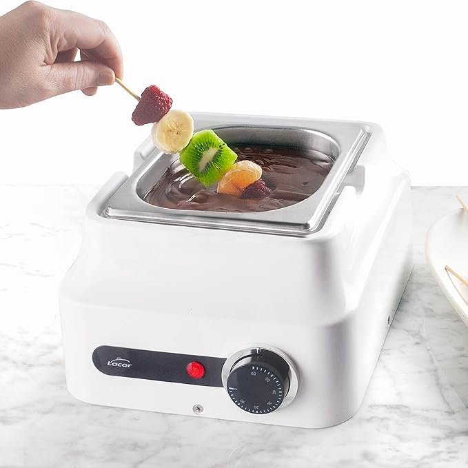 Baño María de Acero Inoxidable 18/10 - Ideal para Fundir Chocolate - LACOR 69617 - Perfecto para Repostería - con Termostato 0-60C - Plástico ABS - Opiniones