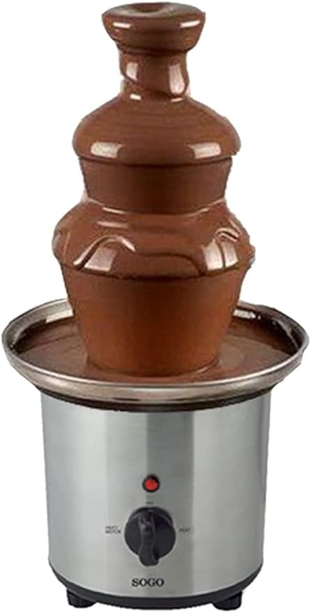SOGO Fuente De Chocolate - Acero INOX 70-100W Cocina - 3600W - 1 Liter - Opiniones y Características - ¡Compra Ahora!