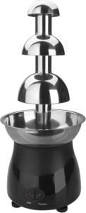 Fuente de chocolate Lacor 69319 80W 38cm para fiesteros gourmet.