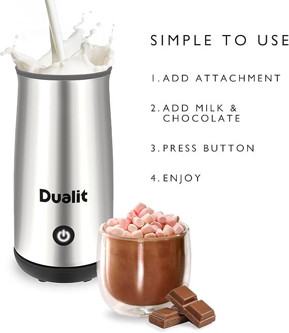 Dualit Cocoatiser: Máquina para Hacer Chocolate Caliente de Calidad - Imagen del Producto