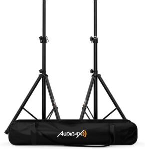 Opiniones Audibax Neo 130 - Soportes Profesionales para Altavoces - Pareja de Trípodes para Altavoces - Bolsa de Transporte Incluida - Mejor Precio en Soportes para Altavoces - Compra online Ahora.