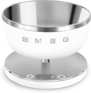 Bascula de cocina digital Smeg KSC01WHMWW: Opiniones, precio y ofertas