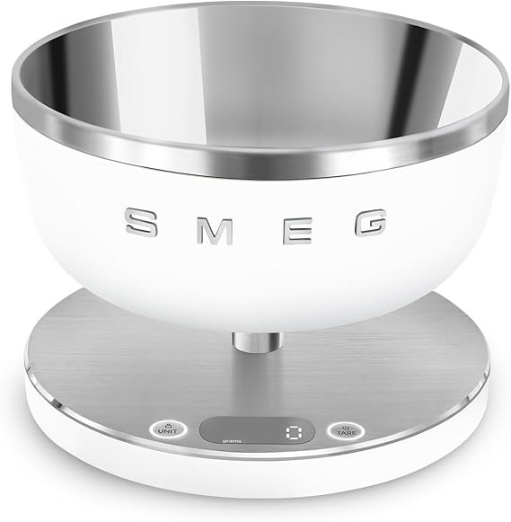 Bascula de cocina digital Smeg KSC01WHMWW: Opiniones, precio y ofertas