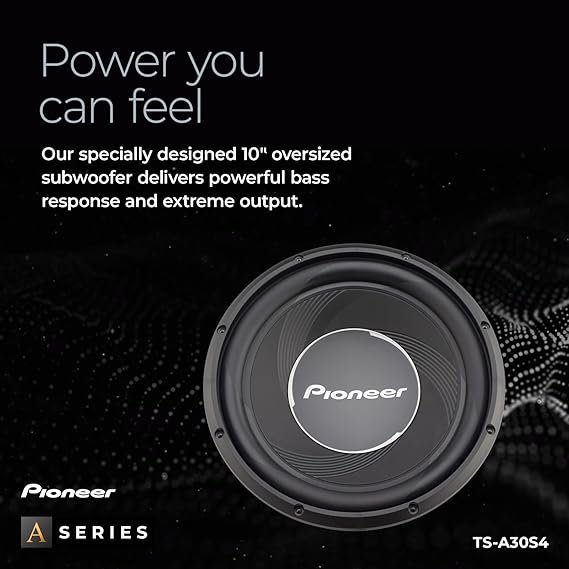 Subwoofer Pioneer TS-A30S4 - Serie A de 30 cm - Opiniones y características
