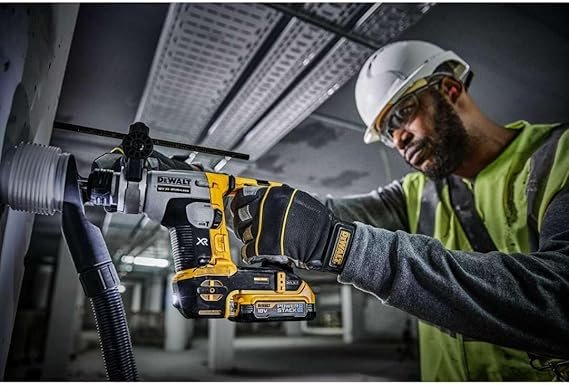 Martillo Electroneumático sin escobillas XR 18V SDS plus® 1,4J con 2 baterías POWERSTACK y maletín TSTAK - Opiniones y Análisis Completo