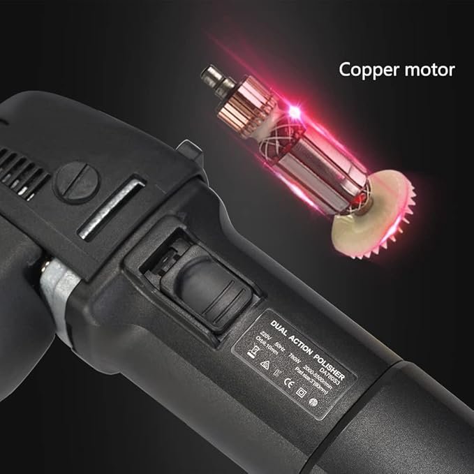 Pulidora de búfer SPTA, pulidora orbital de coche de 3 pulgadas, 10 mm / 780 W - Opiniones y Análisis 2021