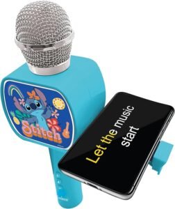 Opiniones de Lexibook Disney Stitch Micrófono Bluetooth con función de Cambio de Voz y Altavoz Incorporado