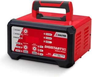 Opiniones Solter DIGISTART 80 - Cargador y Arrancador Profesional de Baterías 12/24V: la solución ideal para mantener tus baterías siempre listas y en óptimas condiciones. ¡Consíguelo ahora y olvídate de los problemas de arranque!