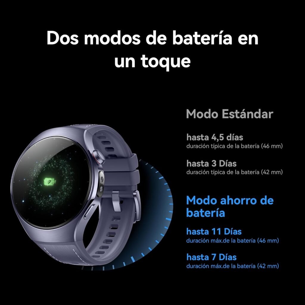 Opiniones HUAWEI Watch 5, 42mm Smartwatches + FreeBuds 6i Blanco con Multi-Sensor Revolucionario X-Tap. SpO2 con la Yema del Dedo, Health Glance, ECG, HRV, eSIM.
