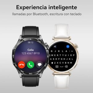 HUAWEI Watch GT 5 Pro 42mm Cerámica Blanca con Correa de Fluoroelastómero EasyFit 3 Rosa Cristal - Opiniones y Análisis 2021