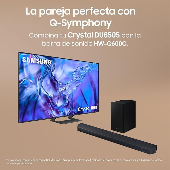 Mejor Smart TV Samsung 55 pulgadas Crystal UHD 4K - Imagen del producto.