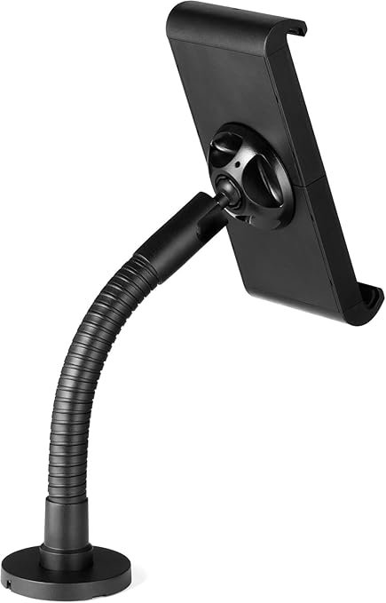 Soporte para Tablet Durable 894401 - Cuello de Cisne, Montaje en Pared o Mesa, Giratorio 360°