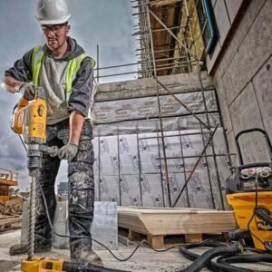 DEWALT D25733K-QS - Martillo Combinado 8kg 1600W - 48mm 13,3J - SDS-Max Electrónico AVC + UTC - Opiniones