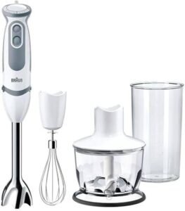 Opiniones Braun Hogar Minipimer 5235 - Batidora de mano, 1000 W, 21 velocidades y función turbo, anti-salpicuduras. ¡Descubre la mejor batidora de mano para tu hogar!