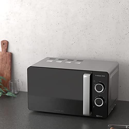 Opiniones Cecotec Microondas de 20 Litros ProClean 3050. 700 W de Potencia, Revestimiento Ready2Clean - imagen del producto.