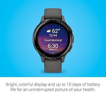 Opiniones Garmin Venu 3S y Vivoactive 5: Relojes inteligentes con GPS y pantalla táctil AMOLED de 1,2" - Descubre la mejor tecnología para tu entrenamiento y seguimiento fitness. ¡Compra el tuyo ahora!
