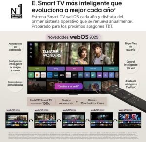 Smart TV LG 32LR60006LA de 32 pulgadas Full HD: ¡Opción atractiva y buen precio!