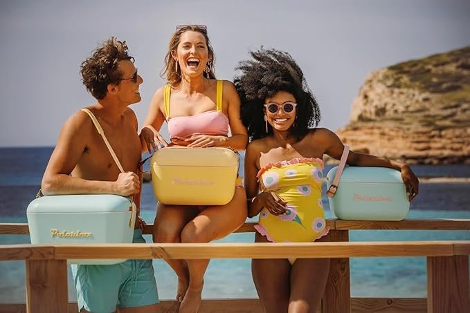 Nevera Polarbox 12L amarilla Ibiza: funcionalidad y estilo portátil