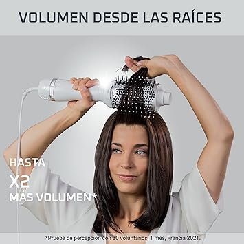 Opiniones Rowenta CF6130 Volumizer Cepillo secador, Moldea, Diseño ovalado - Cepillo secador Rowenta CF6130 Volumizer: La herramienta perfecta para darle volumen a tu cabello de forma fácil y rápida. ¡Consigue un look de salón en casa! #RowentaCF6130 #CepilloSecador #MoldeaCabello #DiseñoOvalado