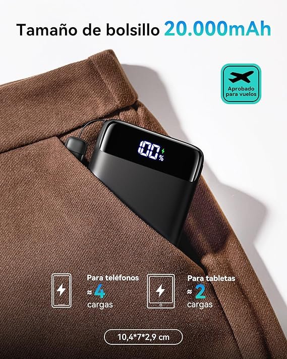 Opiniones INIU Power Bank, Mini 22.5W 20000mAh Batería Externa Carga Rápida, Batería Portátil - Reseñas y Valoraciones de Clientes - ¡Consigue la Tuya Hoy!