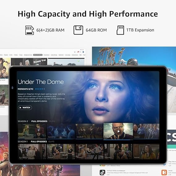 Tablet Android 10.1 pulgadas, Octa-Core IPS Full HD con WiFi 6 - Opiniones 2021