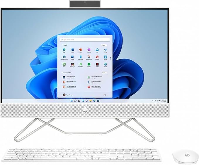 Imagen de producto: HP All in One 24-CB1064NS 24" con 512 GB SSD, Intel Core I3-1215U y 8 GB RAM. Incluye opiniones y características destacadas.
