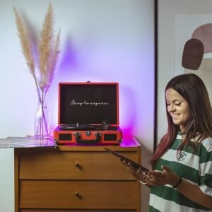 Mejor Tocadiscos Vintage Bluetooth USB Prixton VC400 - Precio Calidad